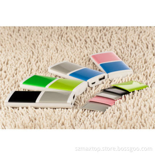 Dust shock power banks for iPhone, 3,000mAh capacity
